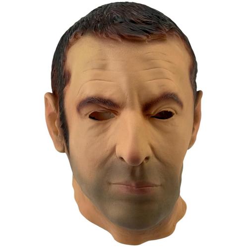 Man masker (bruin haar) small gezicht, Kleding | Dames, Carnavalskleding en Feestkleding, Nieuw, Verzenden