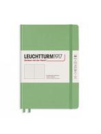 Leuchtturm notitieboek medium pastel groen dots, Boeken, Overige Boeken, Nieuw, Verzenden