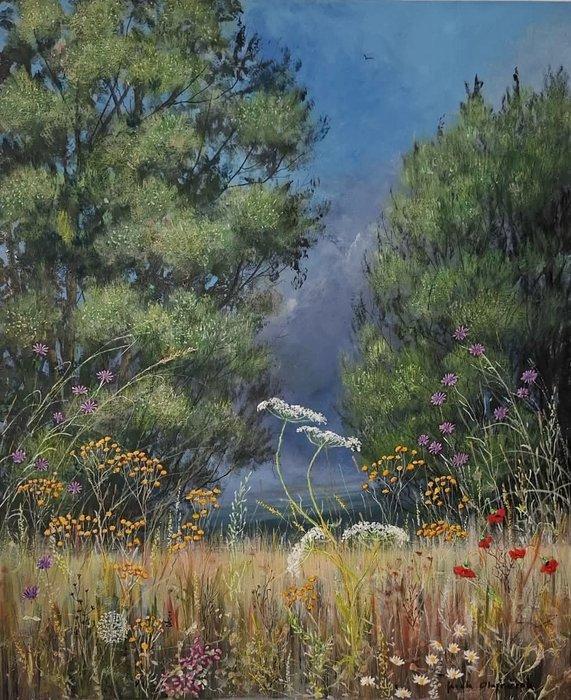 Jacek Olejniczak (XX) - Summer dreams 60x50 cm, Antiek en Kunst, Kunst | Schilderijen | Klassiek