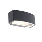 Modern buitenwandlamp grafiet 14,3 cm IP44 - Latina, Nieuw, 50 tot 250 watt