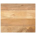 vidaXL Tafelblad rechthoekig 60x50x3,8 cm massief mangohout, Huis en Inrichting, Tafels | Eettafels, Verzenden, Nieuw