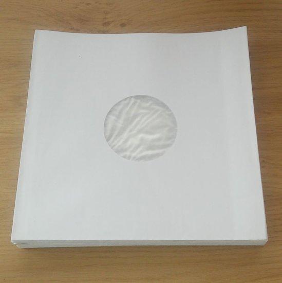 Witte 10 binnenhoezen (met voering) - per 25 stuks, Cd's en Dvd's, Vinyl | Overige Vinyl, Verzenden