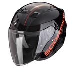 Scorpion EXO-230 QR Zwart Rood Jet Helm, Jethelm, XXL, Nieuw met kaartje, Overige merken