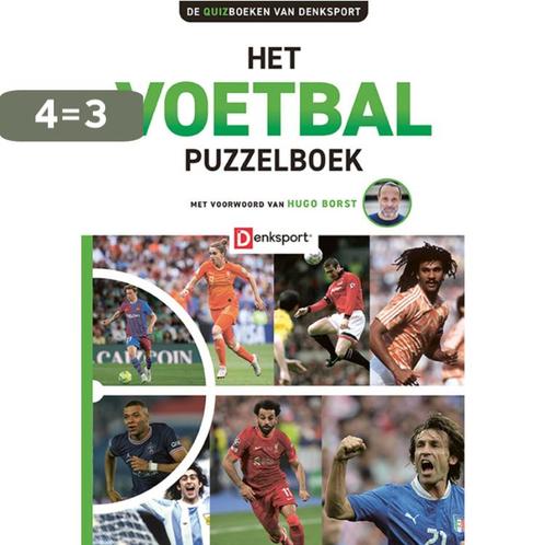 Denksport - Het Voetbal Puzzelboek 9789493247871, Boeken, Overige Boeken, Gelezen, Verzenden