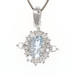 Zonder minimumprijs - Ketting met hanger - 18 karaat Witgoud, Sieraden, Tassen en Uiterlijk, Antieke sieraden