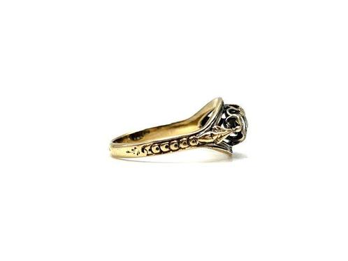 Zonder Minimumprijs - Ring - 18 karaat Geel goud Diamant, Sieraden, Tassen en Uiterlijk, Ringen
