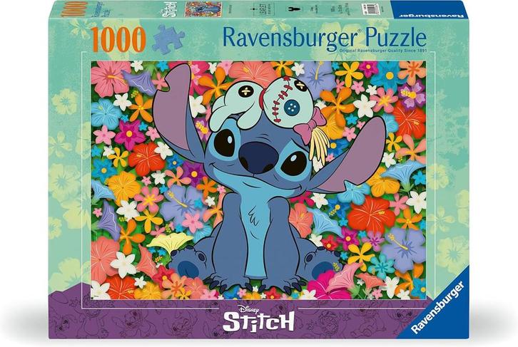 Disney Stitch Puzzel (1000 stukjes) | Ravensburger - Puzzels, Hobby en Vrije tijd, Denksport en Puzzels, Nieuw, Verzenden