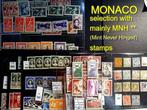 Monaco  - Selectie - voornamelijk postfris, Postzegels en Munten, Postzegels | Europa | Frankrijk, Gestempeld