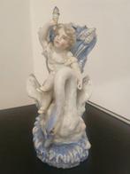 Schierholz, Plaue - Figuur - Niño sobre cisne con detalles, Antiek en Kunst, Antiek | Glas en Kristal