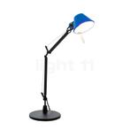 Artemide Tolomeo Micro Tavolo, blauw/zwart - met lampvoet, Huis en Inrichting, Lampen | Tafellampen, Verzenden, Nieuw