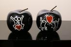 RichART - Lot de 2 pommes en hommage à Keith Haring - L