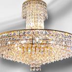 Plafondlamp - Verguld - Swarovski-kristallen, Antiek en Kunst, Antiek | Lampen