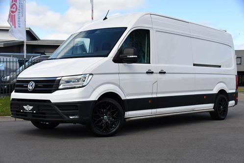 Volkswagen Crafter 35 2.0 TDI L4H3 Black & White Edition Hig, Auto's, Bestelauto's, Onderhoudsboekje, Lease, Automaat, Wit, Volkswagen