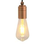 vidaXL Lamphouders 2 st rood brons E27, Verzenden, Nieuw