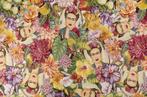 5.60 x 1.40 METER !!! Frida Kahlo!!! Gobelin-stof die Frida