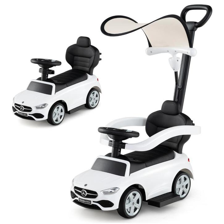 LIVSK 3-in-1 Loopauto - Kinderwagen, Loopauto, Duwauto - Int, Kinderen en Baby's, Speelgoed | Buiten | Voertuigen en Loopfietsen