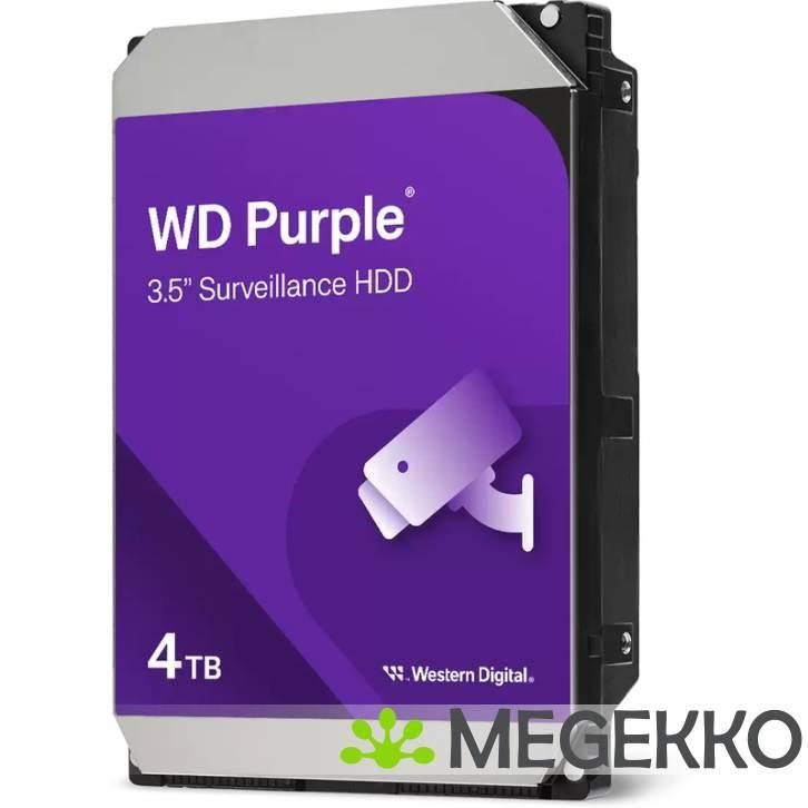 WD HDD 4TB Purple WD44PURZ, Computers en Software, Harde schijven, Nieuw, Verzenden