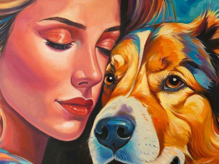 Julia Almaguer - Empatia, Antiek en Kunst, Kunst | Schilderijen | Modern