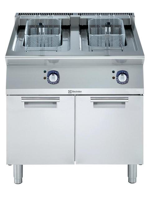 FRITEUSE 2x14 L, INTERNE ELEMENTEN, 800 MM, ELEKTRISCH, Zakelijke goederen, Horeca | Keukenapparatuur, Verzenden