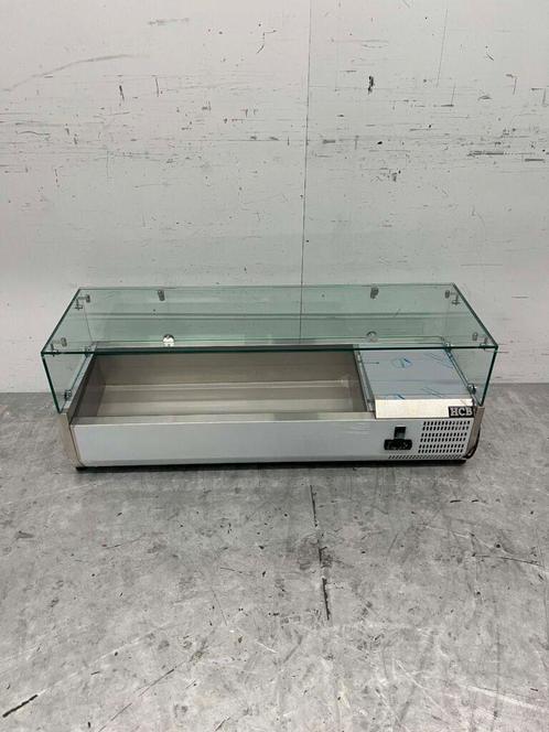 RVS HCB Opzetvitrine Opzet koelvitrine saladière 3 x 1/3 en, Zakelijke goederen, Horeca | Keukenapparatuur, Nieuw in verpakking