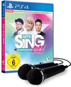 Lets Sing 2022-Incl. 2 Microfoons Duits (PlayStation 4), Ophalen of Verzenden, Zo goed als nieuw