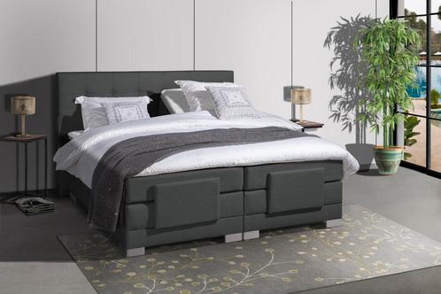 Mörgenn Elektrische Boxspring Nauplion Antraciet - 90x200 cm, Huis en Inrichting, Slaapkamer | Boxsprings, Overige kleuren, Nieuw