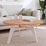 vidaXL Tafelblad rond Ø90x2,5 cm massief beukenhout, Huis en Inrichting, Tafels | Eettafels, Verzenden, Nieuw