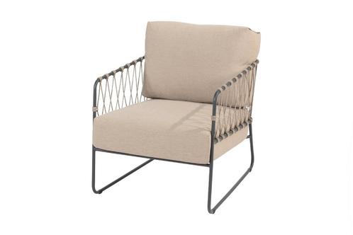 Taste Prego loungestoel - Taupe, Tuin en Terras, Tuinstoelen, Nieuw, Overige materialen, Verzenden