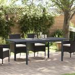 vidaXL Tafels 2 st uittrekbaar 210x90x73 cm aluminium, Verzenden, Nieuw, Metaal