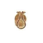 Gouden oorclips | Vintage (oorklem, oorbellen, klassiek), Sieraden, Tassen en Uiterlijk, Ophalen of Verzenden, Gebruikt, Overige kleuren