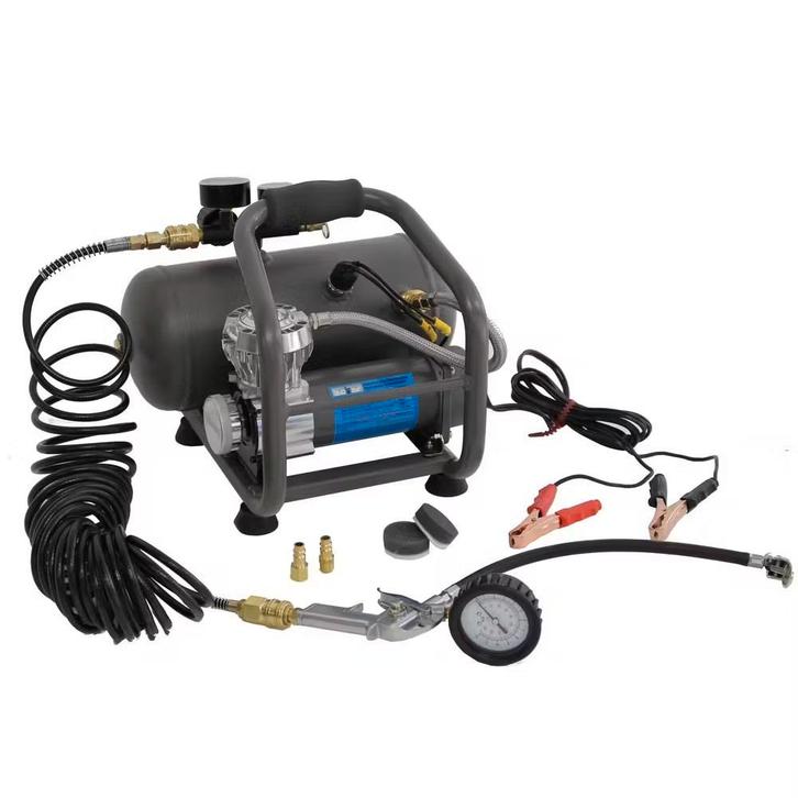 Compressor 12V draagbaar met 5.7LTR tank / 7 Bar, Doe-het-zelf en Verbouw, Compressors, Nieuw, Verzenden
