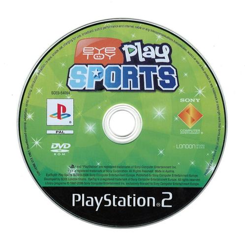 Eye Toy Play Sports (losse disc) (PlayStation 2), Spelcomputers en Games, Games | Sony PlayStation 2, Gebruikt, Verzenden