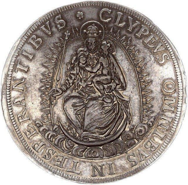 Duitsland, Beieren Doppelter Reichstaler 1626, Hall RARE, Postzegels en Munten, Munten | Europa | Niet-Euromunten