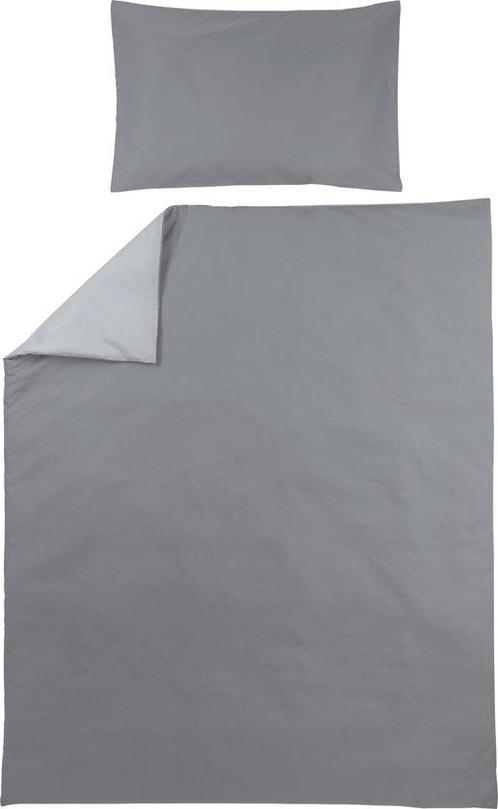 Meyco dekbedovertrek + kussensloop Uni - 120x150 cm -, Huis en Inrichting, Slaapkamer | Matrassen en Bedbodems, Verzenden