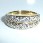 Ring - 14 karaat Geel goud - 1.20ct. tw. Diamant, Nieuw