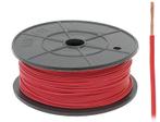 FLRY -B kabel - 1x 0,75mm - Rood - Rol 100 meter, Doe-het-zelf en Verbouw, Elektra en Kabels, Ophalen of Verzenden, Nieuw, Kabel of Snoer