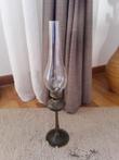 olielamp (1) - glas messing