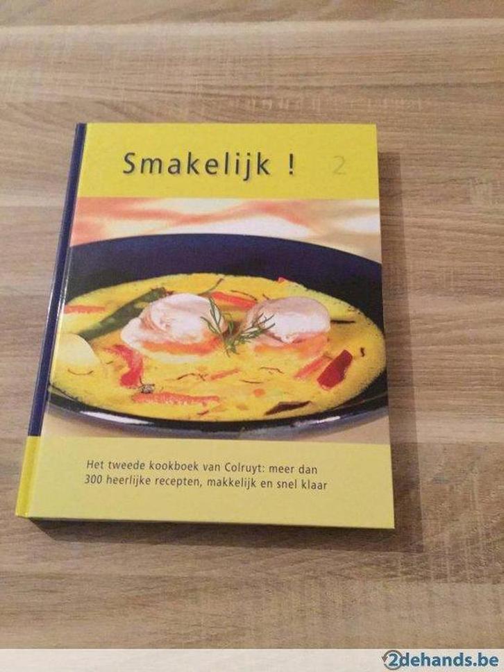 Smakelijk 2 Kookboek van Colruyt 5400141812404 Colruyt, Boeken, Overige Boeken, Gelezen, Verzenden