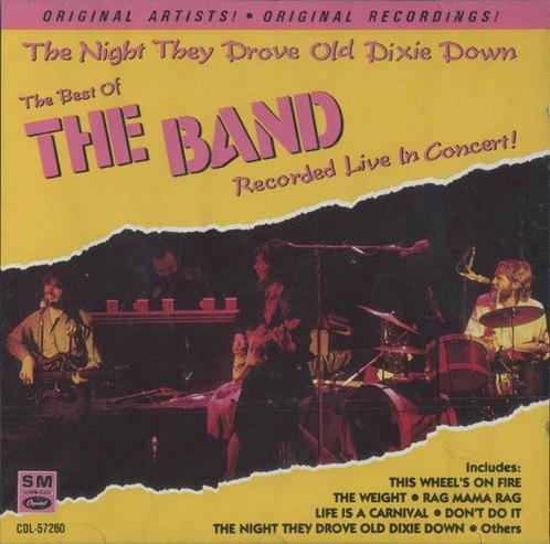 cd - The Band - The Night They Drove Old Dixie Down (The..., Cd's en Dvd's, Cd's | Overige Cd's, Zo goed als nieuw, Verzenden