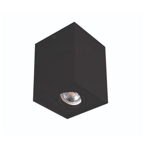 Aluminium opbouwspot zwart, Gord, Huis en Inrichting, Lampen | Plafondlampen, Nieuw, Metaal, Ophalen of Verzenden