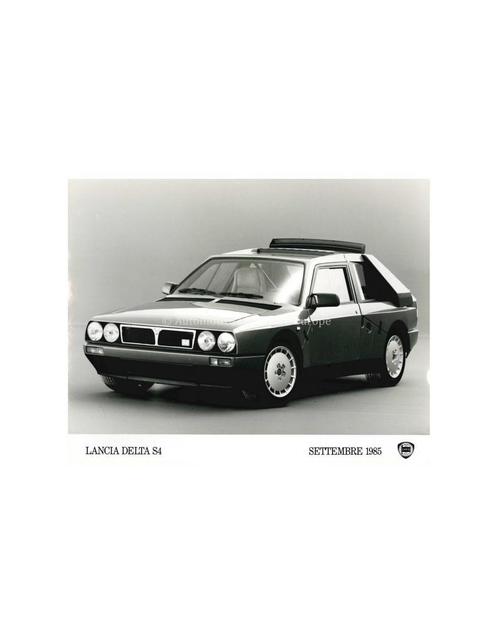 1985 LANCIA DELTA S4 PERSFOTO, Boeken, Auto's | Folders en Tijdschriften