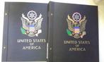 Verenigde Staten 1857/1998 - 2 Postzegelalbums DAVO - USA, Gestempeld