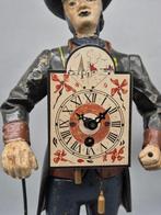 Zwarte Woud Clockman klok - Metaal - 1970-1980, Antiek en Kunst