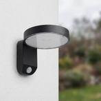 Solar wandlamp buiten met bewegingssensor, Ophalen of Verzenden, Nieuw, Kunststof, Modern