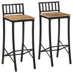Barstoelen Massief Mangohout | OP = OP | -47% Tweedekansje!, Huis en Inrichting, Barkrukken, Met voetsteun, Nieuw, Ophalen of Verzenden