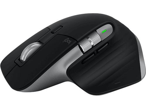 Logitech -  Mx Master 3s For Mac - Space Grey, Computers en Software, Muizen, Rechtshandig, Ergonomisch, Draadloos, Nieuw, Muis