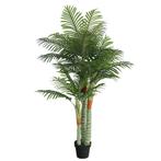 vidaXL Kunstpalmboom met 3 stammen 180 cm polypropeen groen, Verzenden