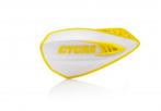 Cycra Cyclone Open handkappen Wit / Geel ( met bevestiging s, Verzenden, Nieuw