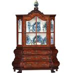 Miniatuur of meesterstuk van een 18e eeuwse wortelnoten por, Antiek en Kunst, Antiek | Meubels | Tafels, Ophalen of Verzenden