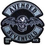 Avenged Sevenfold - Deathbat Crest Cut Out Patch off. merch., Ophalen of Verzenden, Nieuw, Kleding